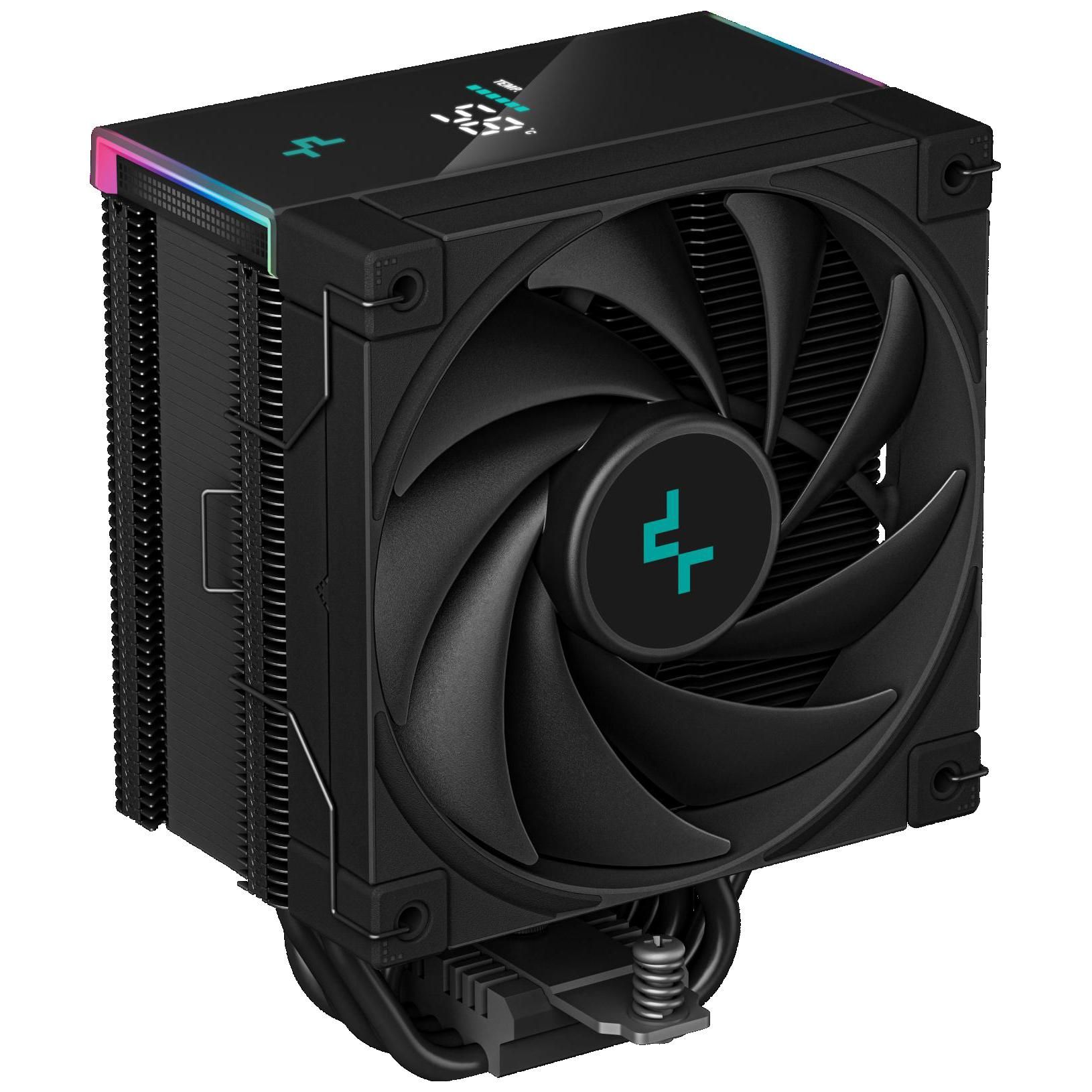 DeepCool AK500S Digital Air Cooler, 12cm, Black