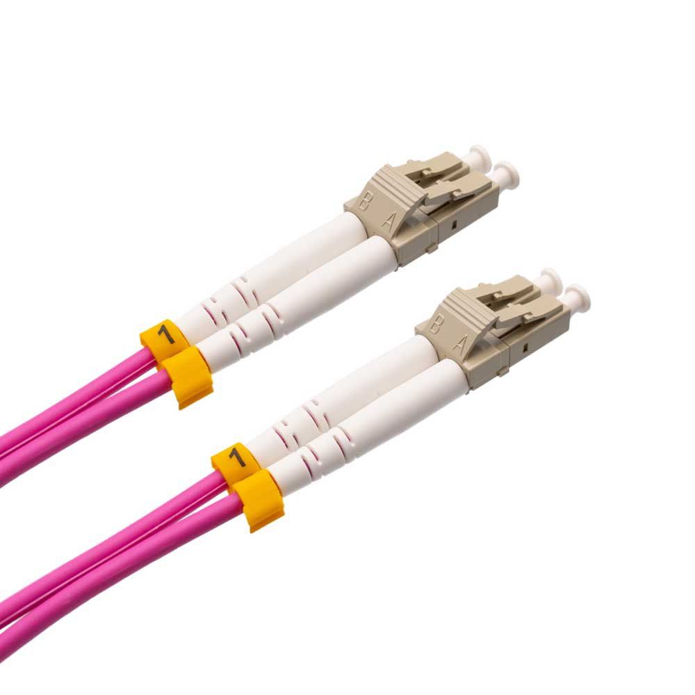 Euroconnex Optical Fiber Cable FO202-5 LC UPC LC UPC OM4 5m
