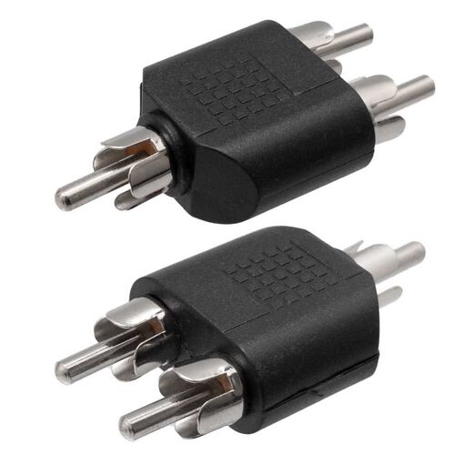 Euroconnex RCA Male Connector 2x RCA