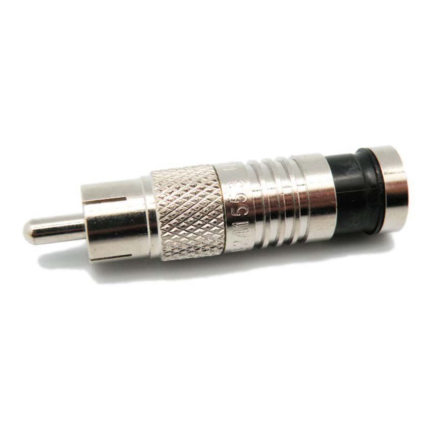 Conector macho Euroconnex RG RCA 6