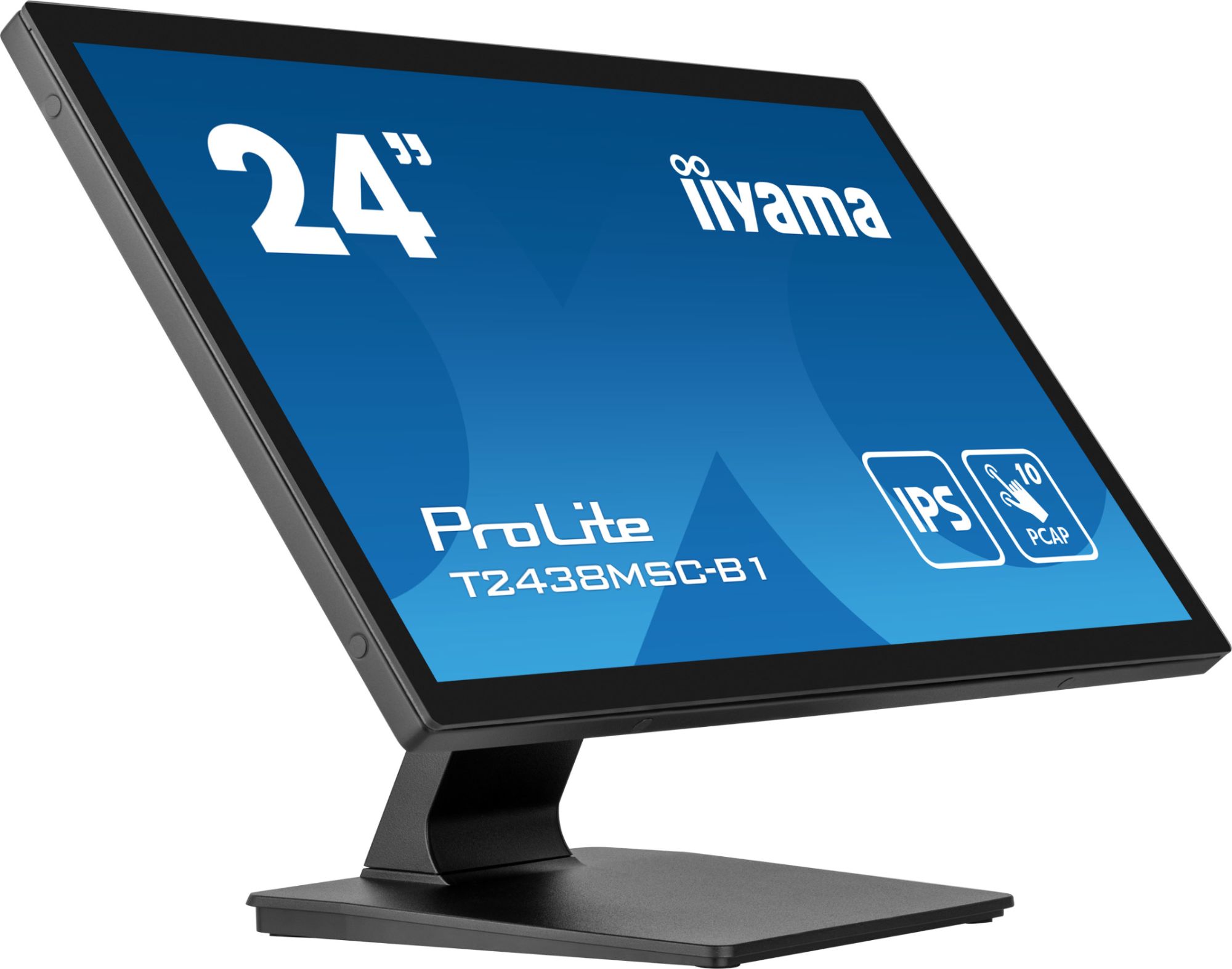 iiyama ProLite T2438MSC-B1 - 24inch LED Touchscreen Monitor - Full HD (1080p) IPS - 5ms Response Time