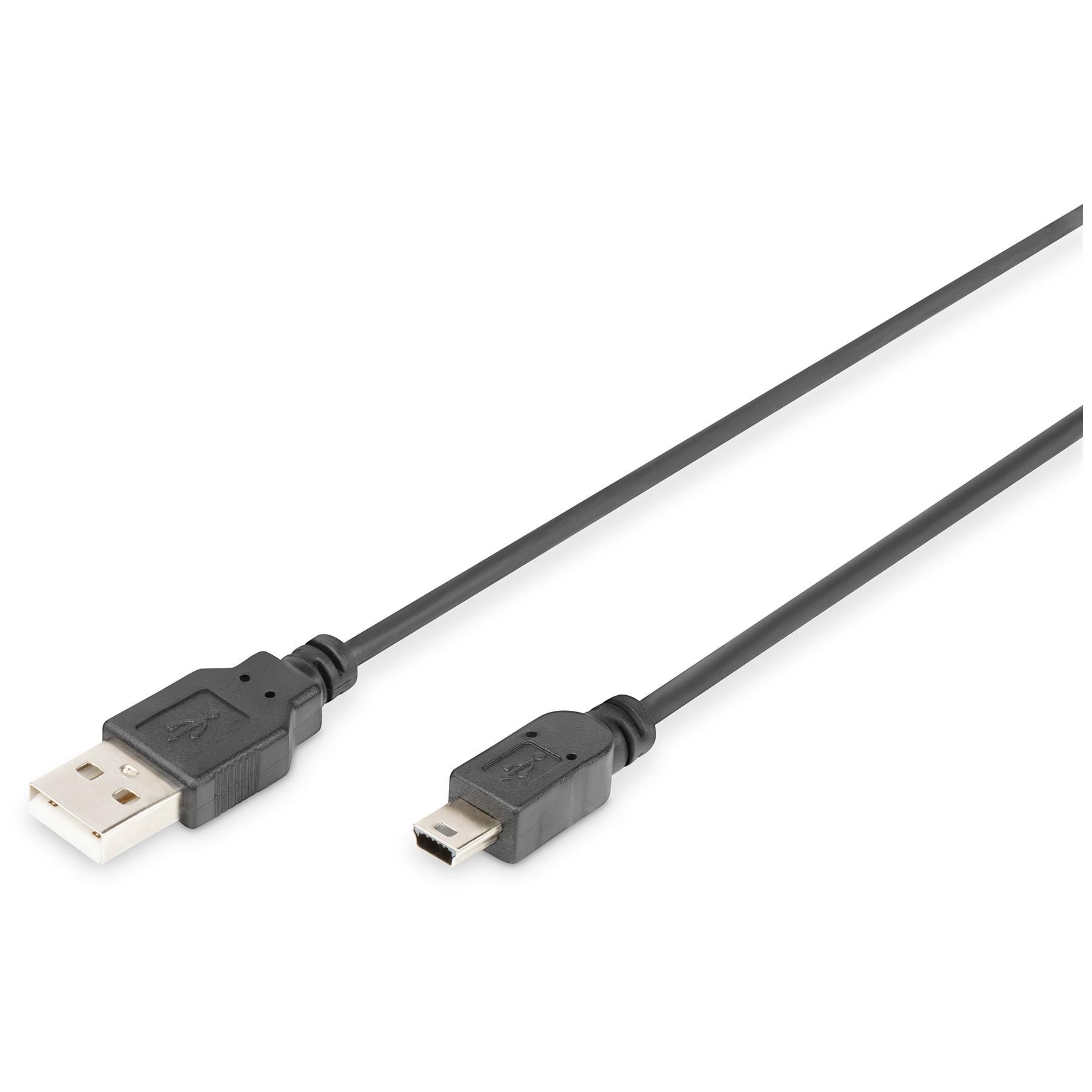 Digitus USB 2.0 Connection Cable, Type A to Mini B