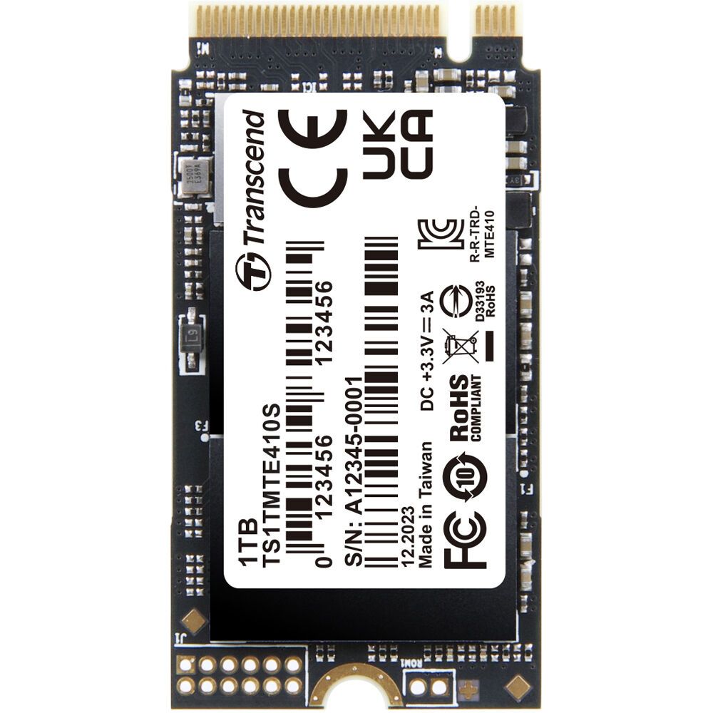 Transcend SSD - 1TB - M.2 2242 - PCIe 4.0 x4 (NVMe)