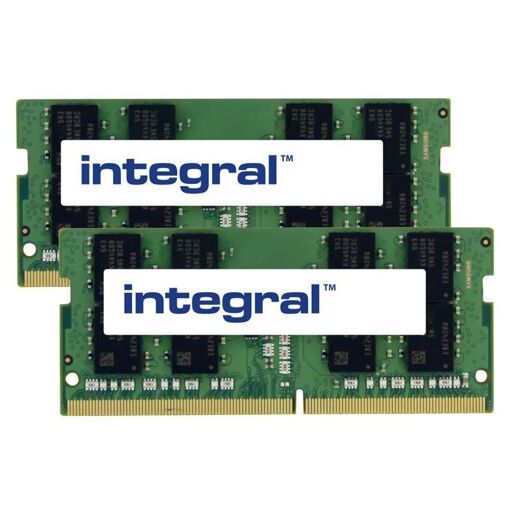 Integral DDR4 Kit - 16GB (2x8GB) SO-DIMM 260-pin - 2400MHz/PC4-19200 - CL17 - 1.2V - Unbuffered - Non ECC