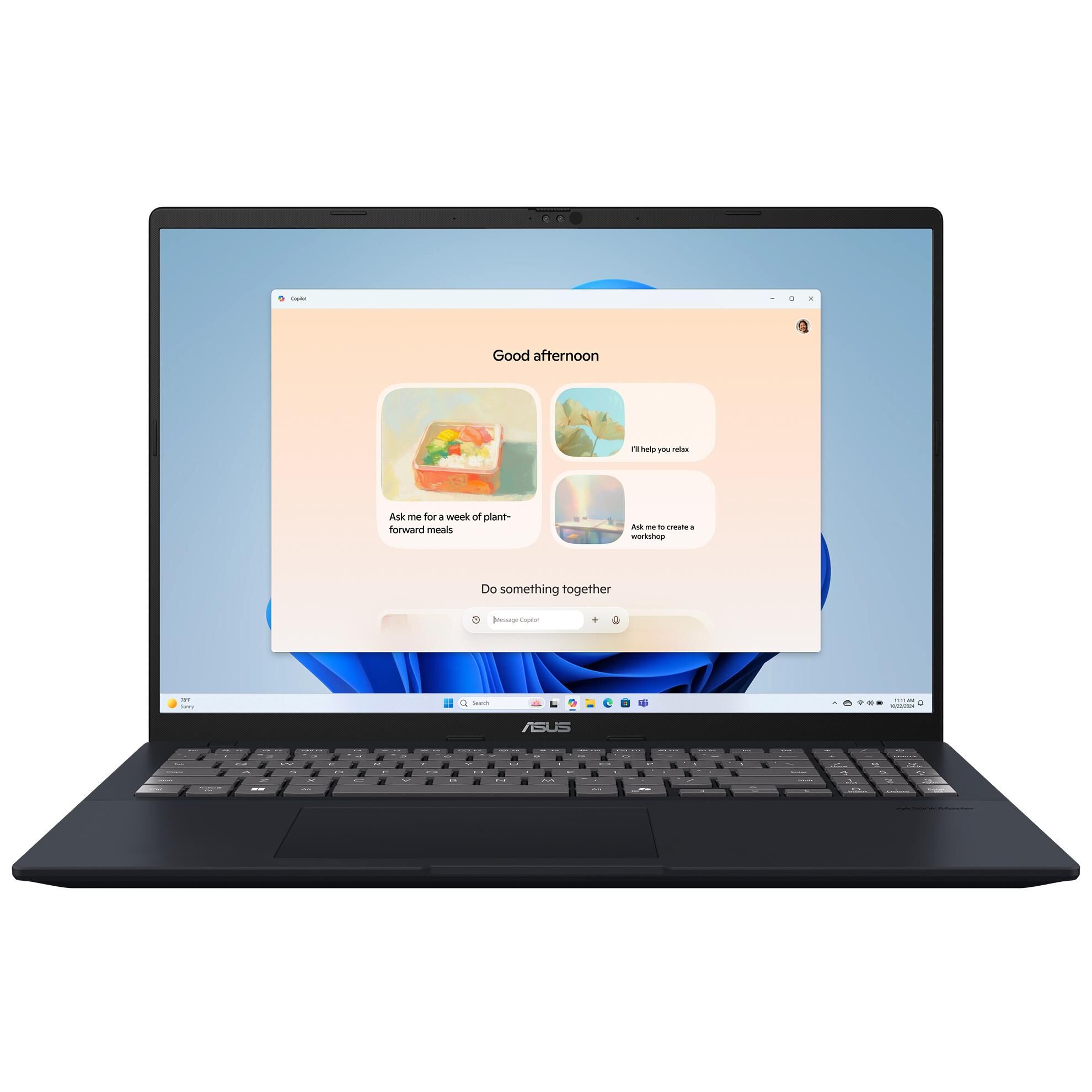 ASUS Vivobook 16 X1607CA-PRO - 16" Core i5 225H 16GB RAM 512GB SSD Blue AZERTY