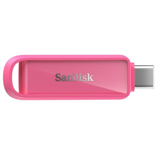 SanDisk Phone Drive - USB Flash Drive - 512GB - USB-C 3.2 Gen 1 - Starfish Pink