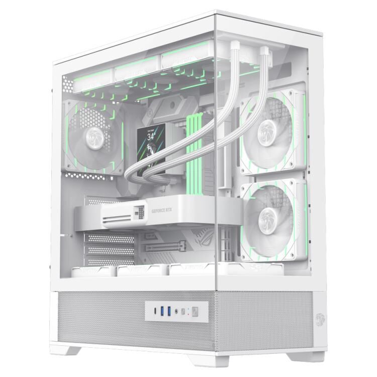 GameMax VISTA 2 AW Midi Tower White