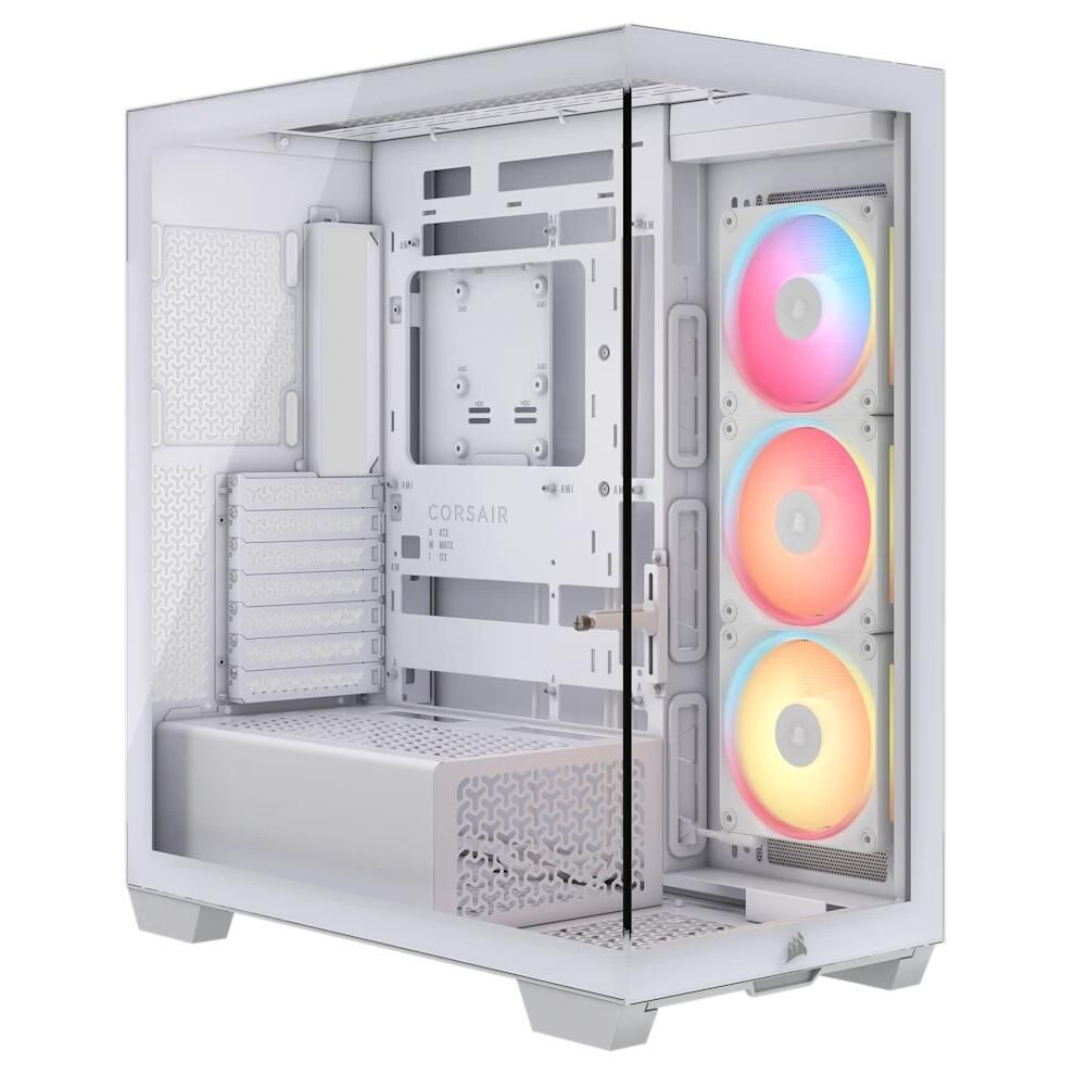Tour PC Corsair 3500X LXR LINK TG Blanc