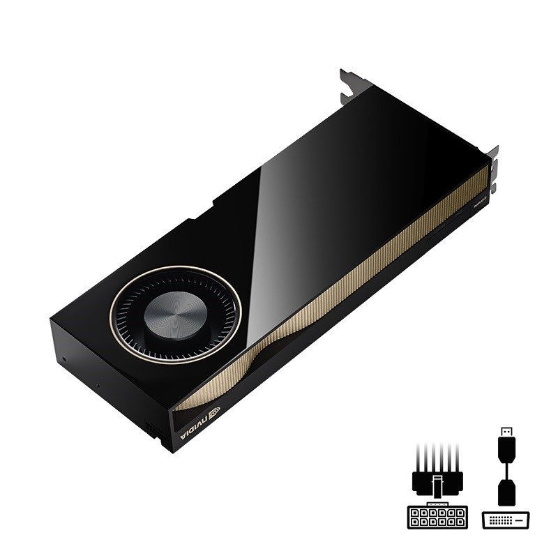 NVIDIA RTX 6000 Ada Graphics Card - 48GB GDDR6 - PCIe 4.0 x16 - 4x DisplayPort