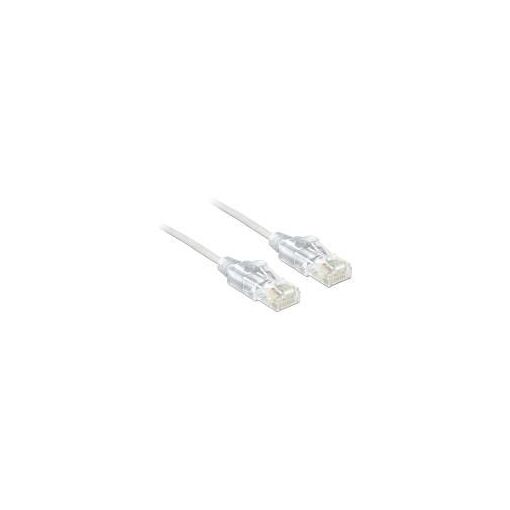 Cable Delock RJ-45 Cat6, 1 metro, Blanco