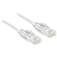 Delock RJ-45 Cat6 Cable, 1m, White