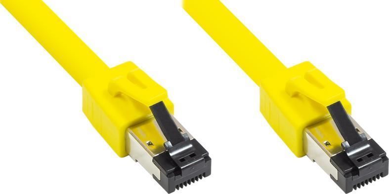 Good Connections Alcasa 8080-150Y Cat8.1 Shielded Ethernet Cable, Yellow, 15m (S/FTP)