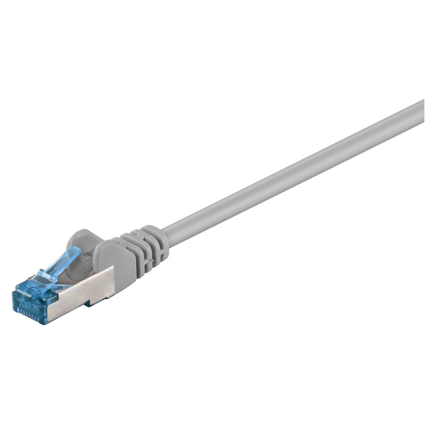 MicroConnect SFTP6A50 50m Cat6a S/FTP (S-STP) Network Cable - Grey
