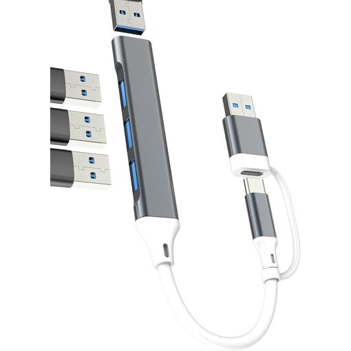 Hub SubZonal 4 en 1 USB-C