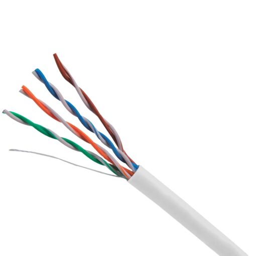 Cable de red Uniview UTP Cat5E - UV-UTP5E-300-BC24AWG-DCA-B-W
