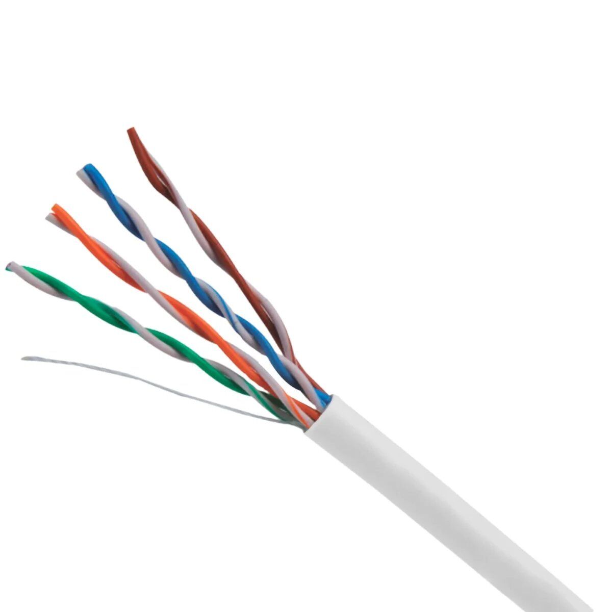 Uniview UTP Cat5E Network Cable - UV-UTP5E-300-BC24AWG-DCA-B-W