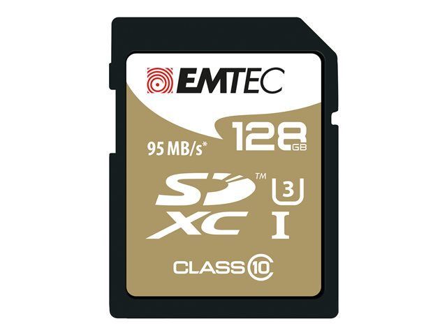 Dexxon SpeedIN' 128GB Flash Memory Card UHS Class 3/Class 10 SDXC UHS-I
