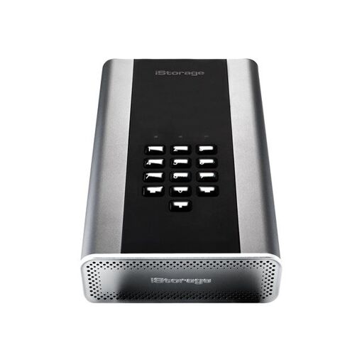 iStorage diskAshur DT² - 8TB Encrypted External Hard Drive - USB 3.1