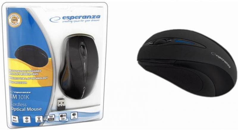 Esperanza Antares EM101K Wireless Mouse (Black)