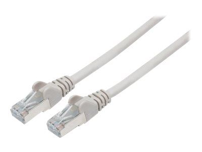 Câble de réseau IC Intracom, 2 mètres, Gris, Cat7/Cat6A, Sans accrochage