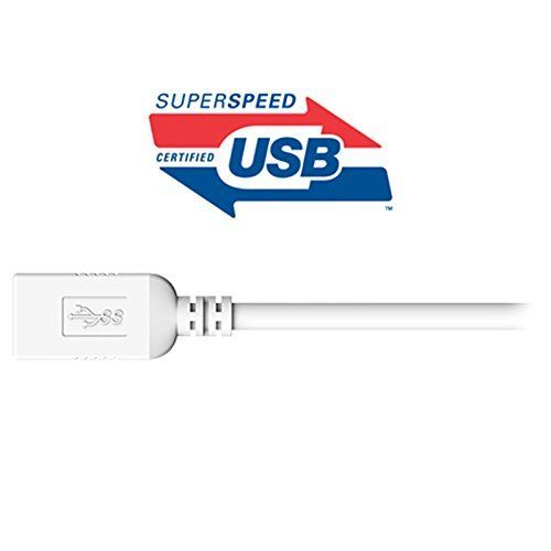 Kanex USB-C to USB-A Adapter - 21cm - White