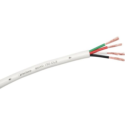 NorStone Enclosure Cable - 4 x 1.5 mm² - CL3 - Flexible PVC Sheath - Matte White - 150m