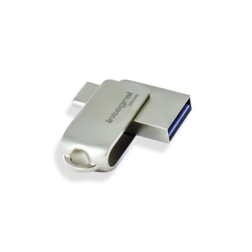 Integral 360-C Dual USB Drive - 32GB - USB 3.2 Gen 1 / USB-C
