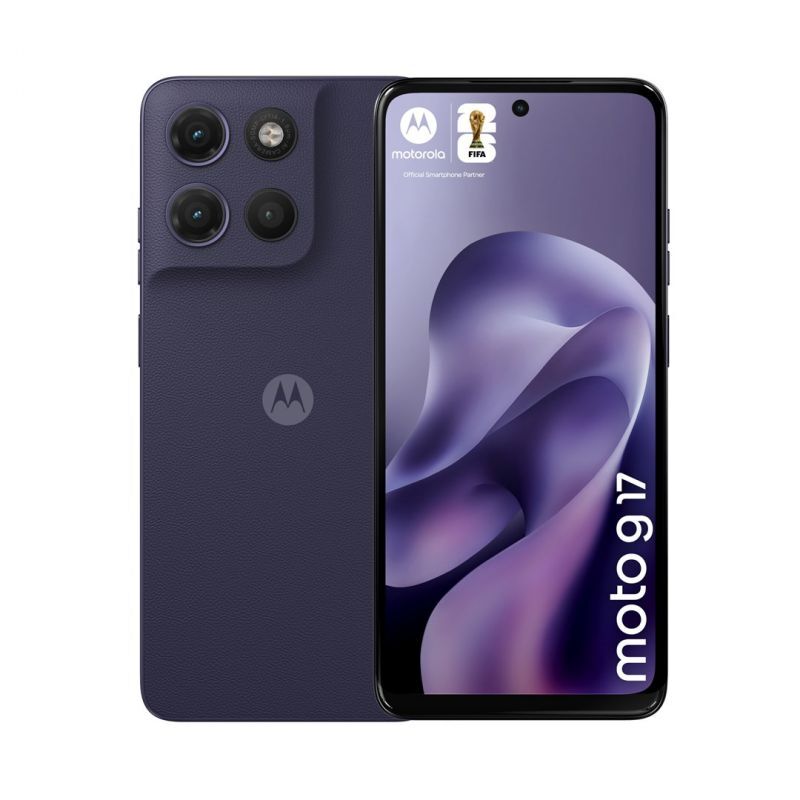 Motorola Moto g17 - 6.72" Double SIM, Android 15, USB Type-C, 8GB RAM, 128GB Storage, 50MP Camera, Violet