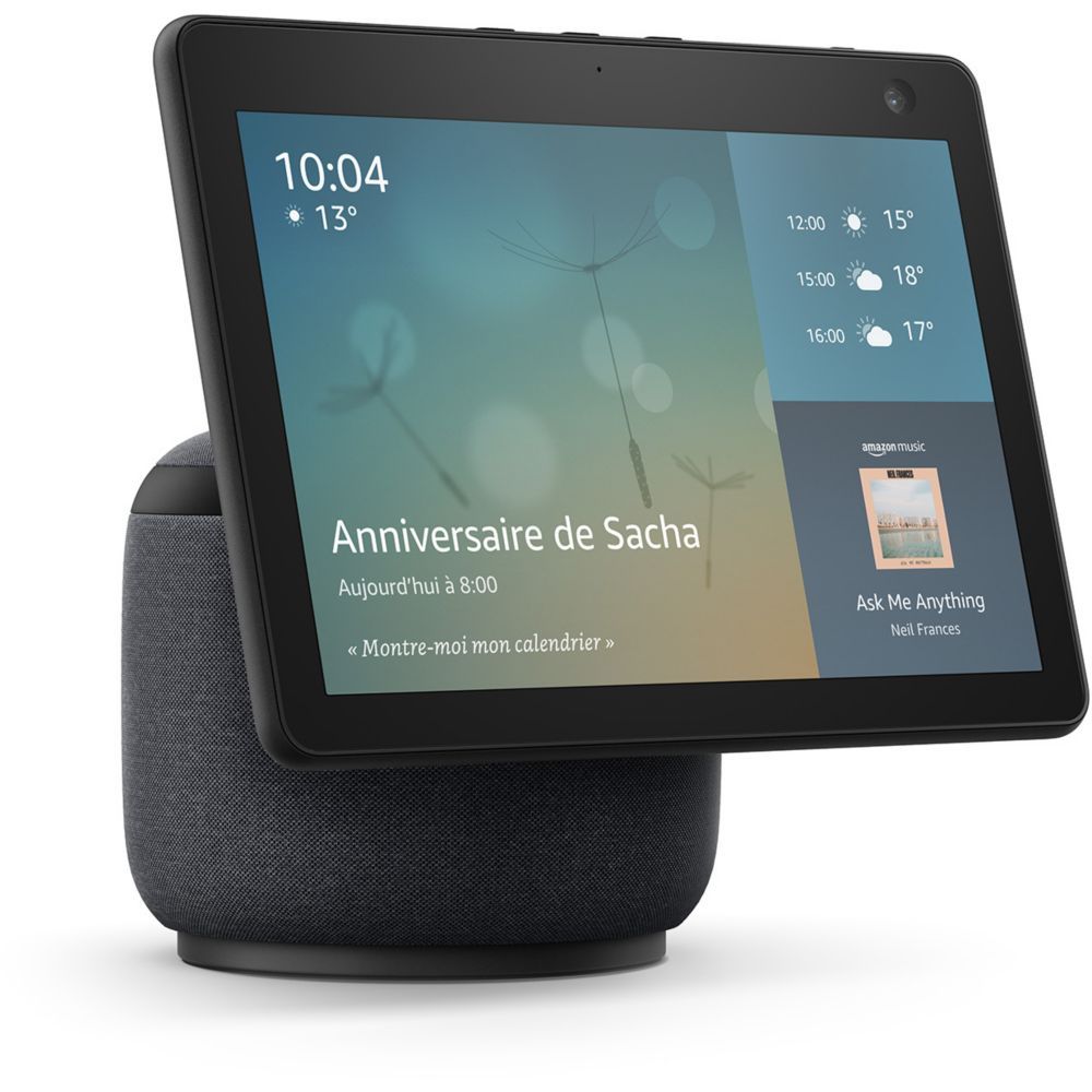 Amazon Echo Show 10 Smart Speaker with 10-inch HD Display - Black