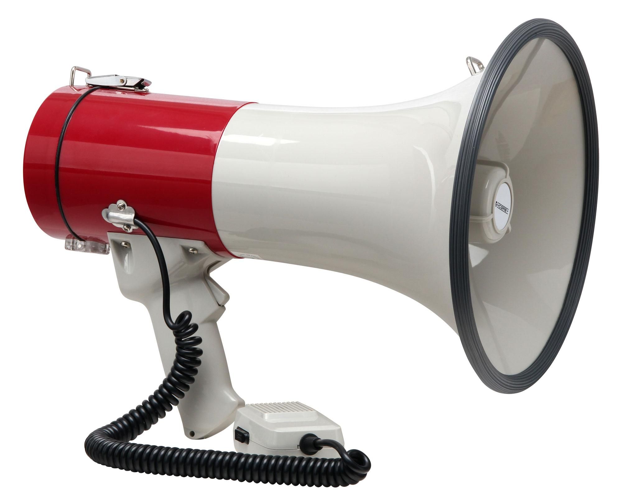 McGrey MP-500HS Megaphone, 80 Watt Max, 1000m Range