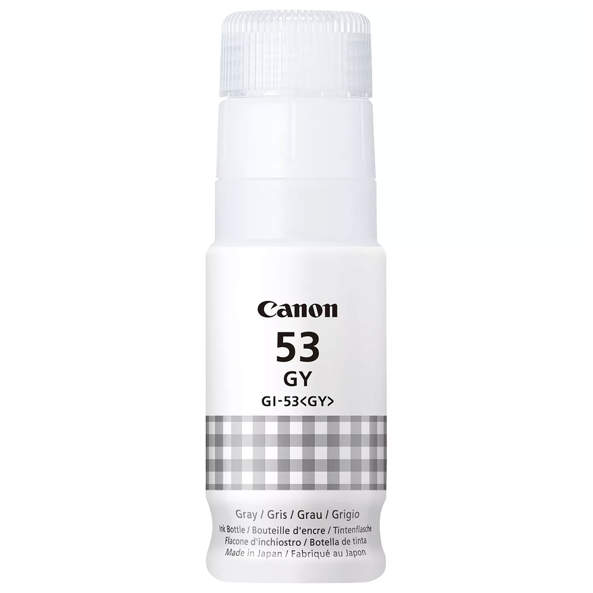 Bouteille d'encre Canon GI-53 Gris (60 ml)