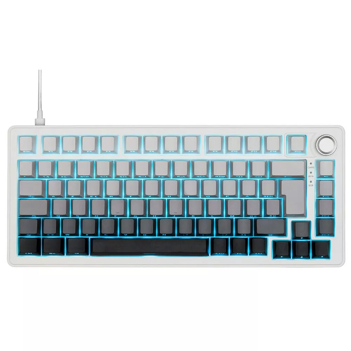 G-Lab Keyz Elite 300 HE Magnetic Keyboard (White)