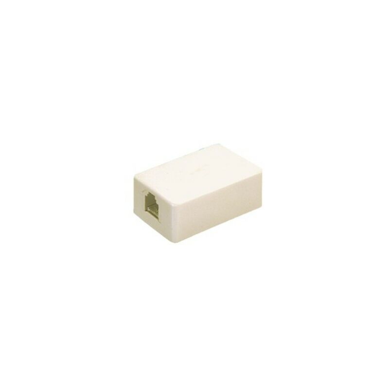 Electro DH Surface Phone Jack RJ11 6P4C Lateral Outlet