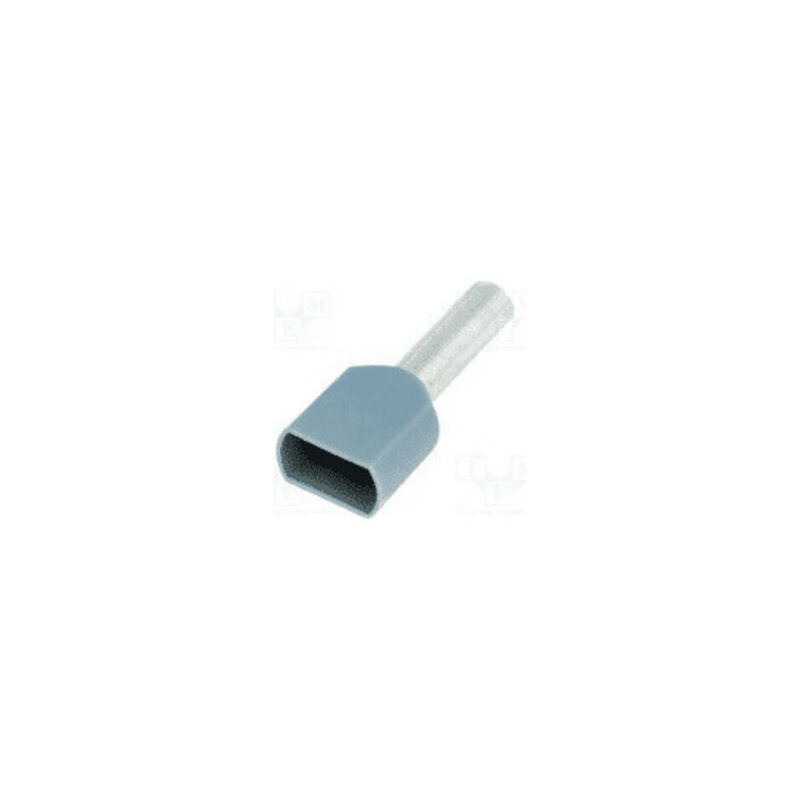 OEM Double-Insulated Wire Terminal, 4mm, 12mm Long, Gray (BM00560)