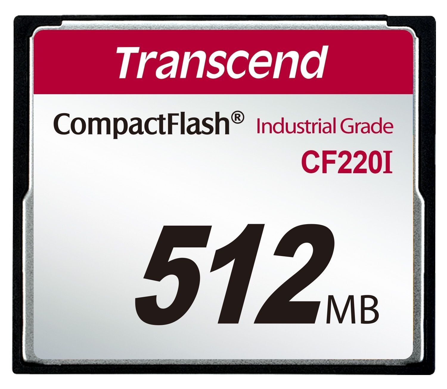 Transcend CompactFlash Card - 512MB, Industrial Temperature