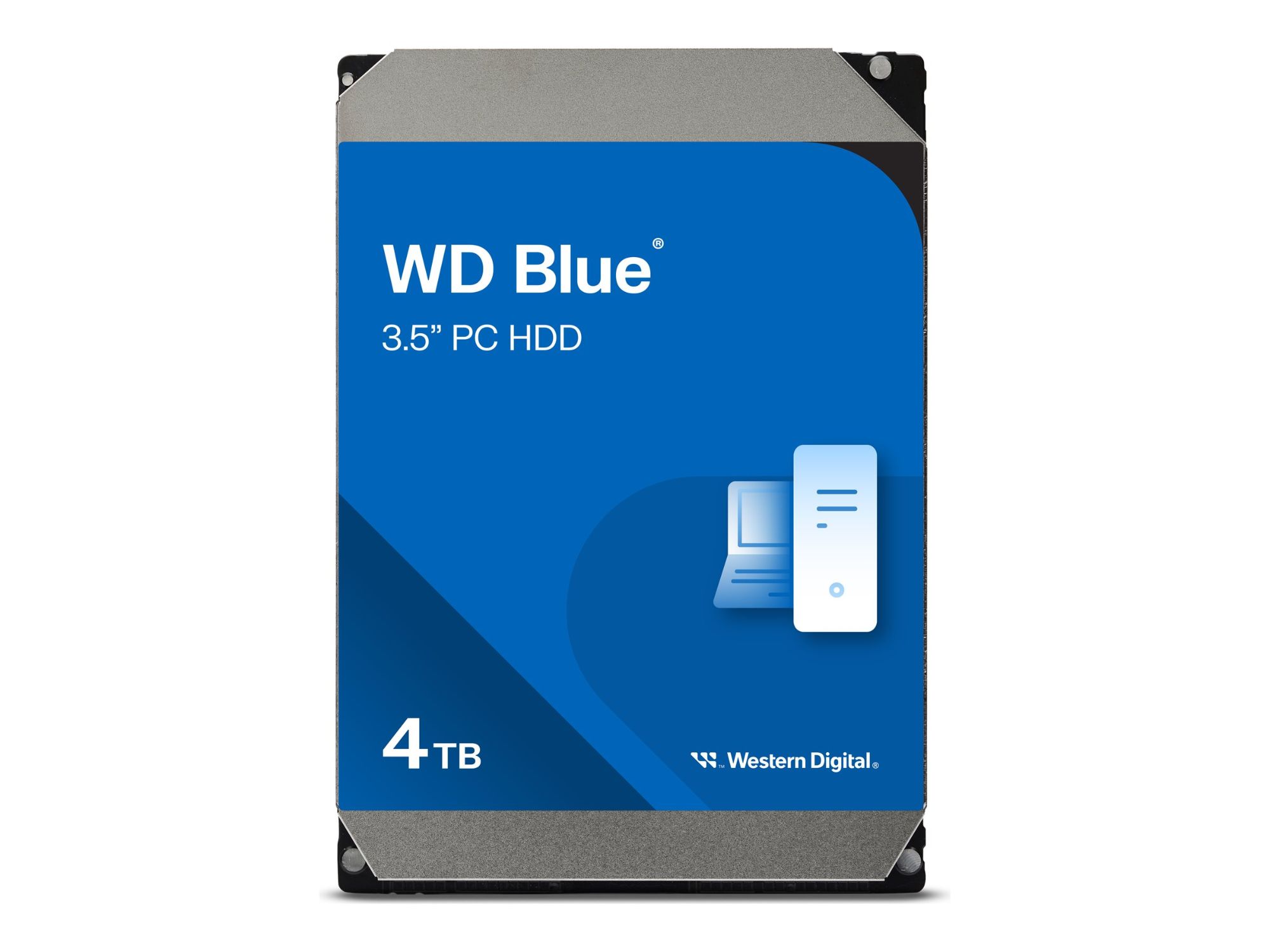 Western Digital Blue 4TB Internal HDD - 3.5" SATA 6Gb/s, 5400 RPM, 256MB Buffer