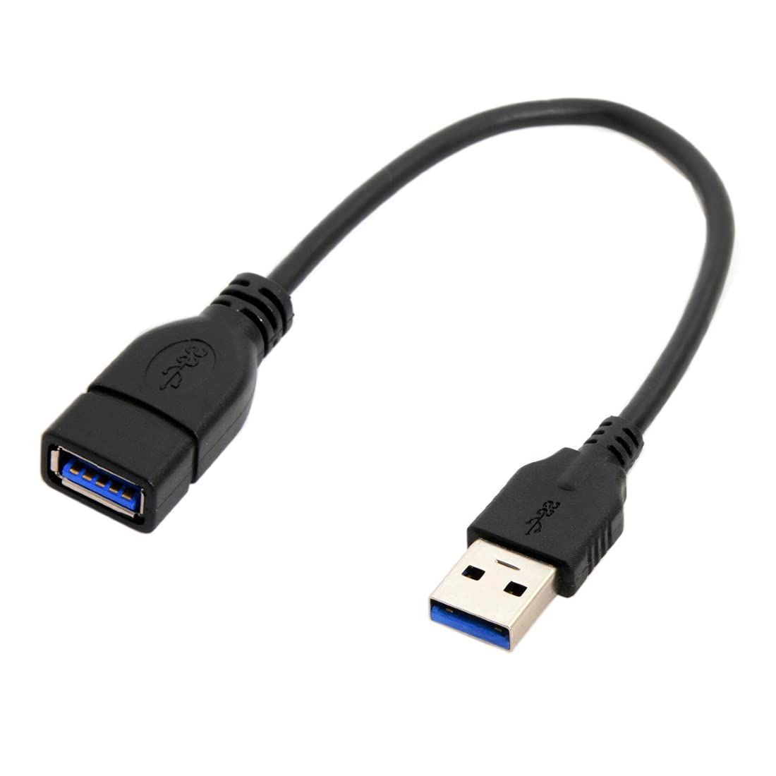 ICI ET MAINTENANT USB 3.0 Extension Cable, 20 cm, 5 Gbit/s
