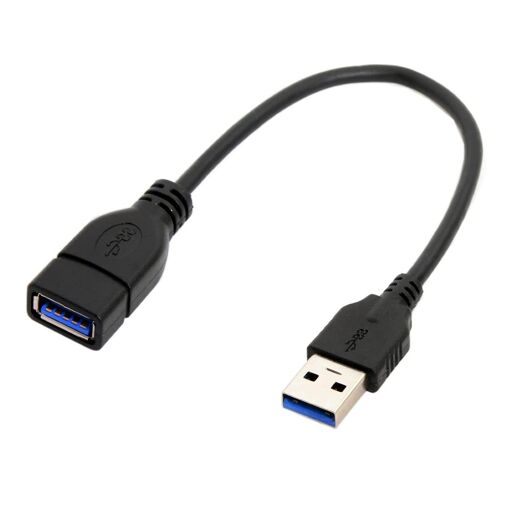 Cable de extensión USB 3.0 ICI ET MAINTENANT, 20 cm, 5 Gbit/s