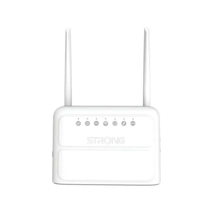 Strong 4G LTE Wi-Fi Router 300Mbps 4 Ethernet Ports External Antennas