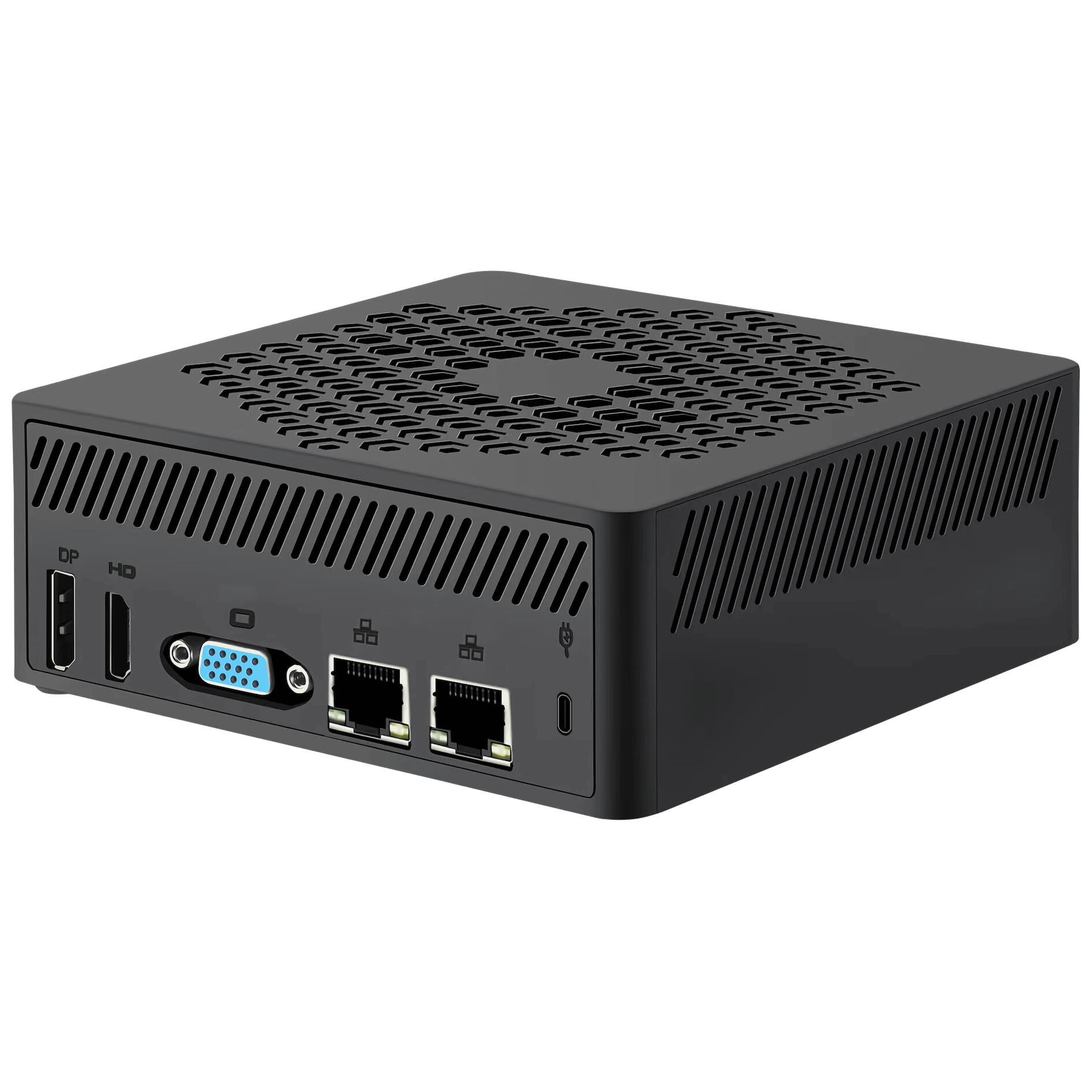 Leotec LEMPC25 Barebone PC/Workstation Cube Black N150