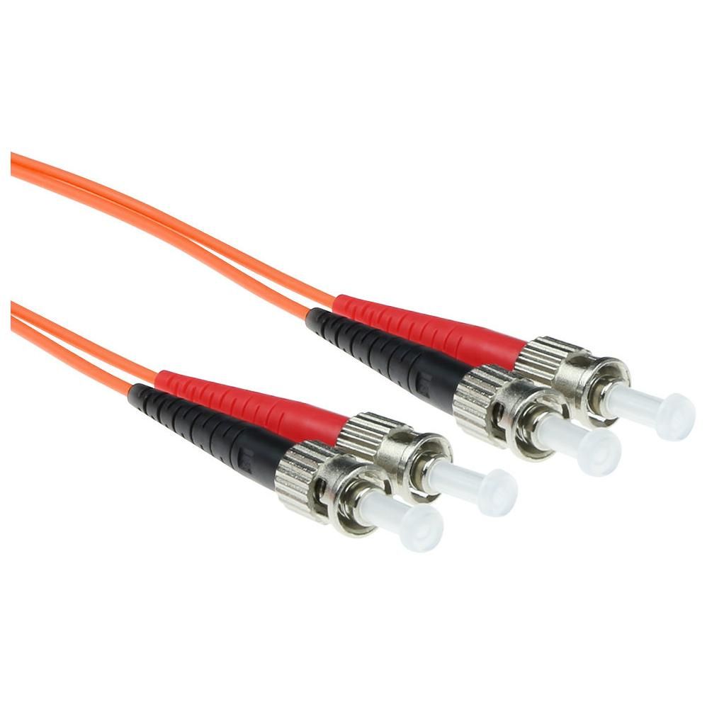 ACT RL1002 InfiniBand and Fiber Optic Cable 2m ST Orange