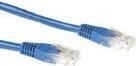 Cable de red ACT Cat6A UTP azul de 15 m (IB3815)