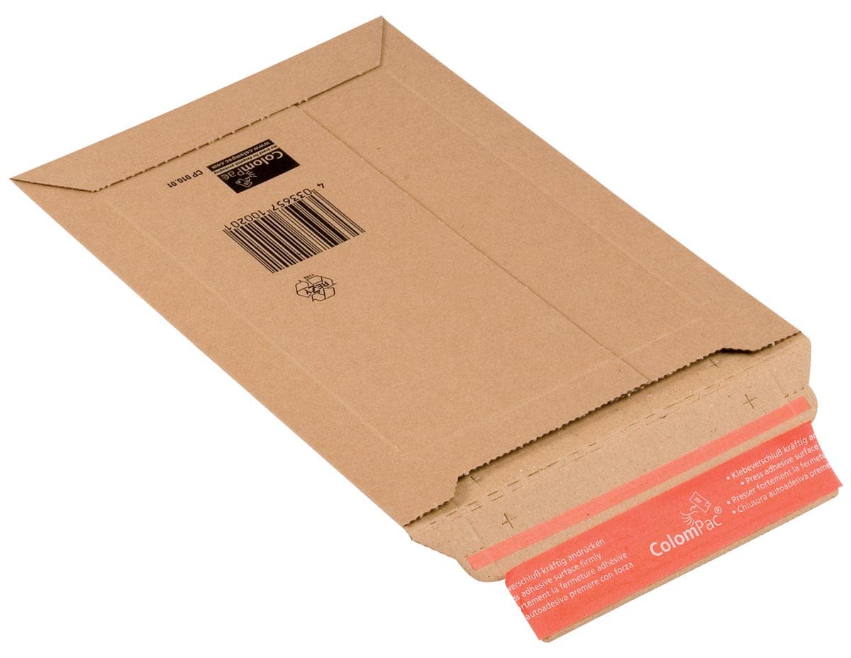 ColomPac Brown Corrugated Mailbag, 50mm (CP01001)