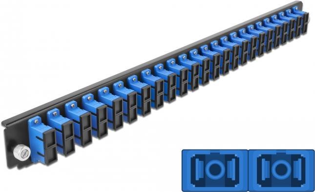 DeLock Fiber Optic Splice Box Front Panel - SC SM X 48