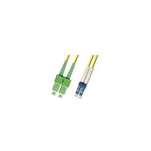 MicroConnect InfiniBand and Fiber Optic Cable 10m SC LC Yellow