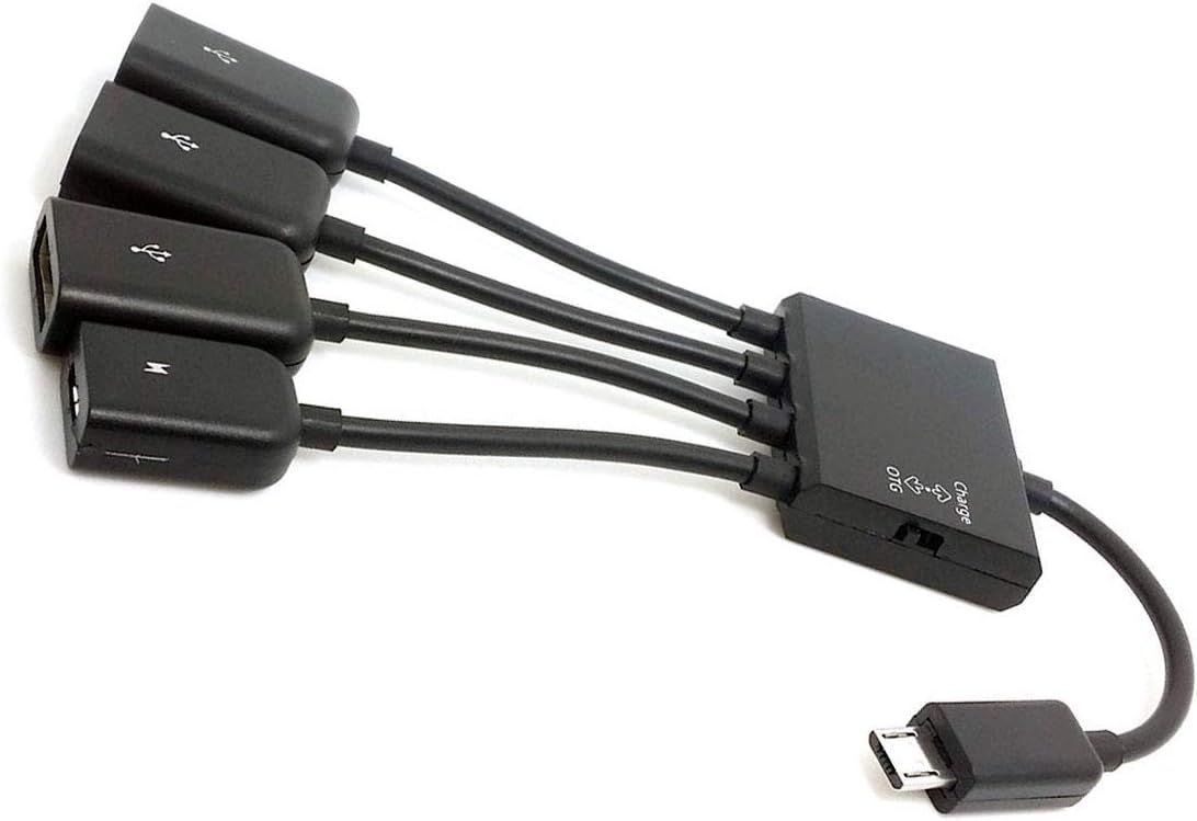 Câble adaptateur Micro USB OTG Subzonal avec alimentation