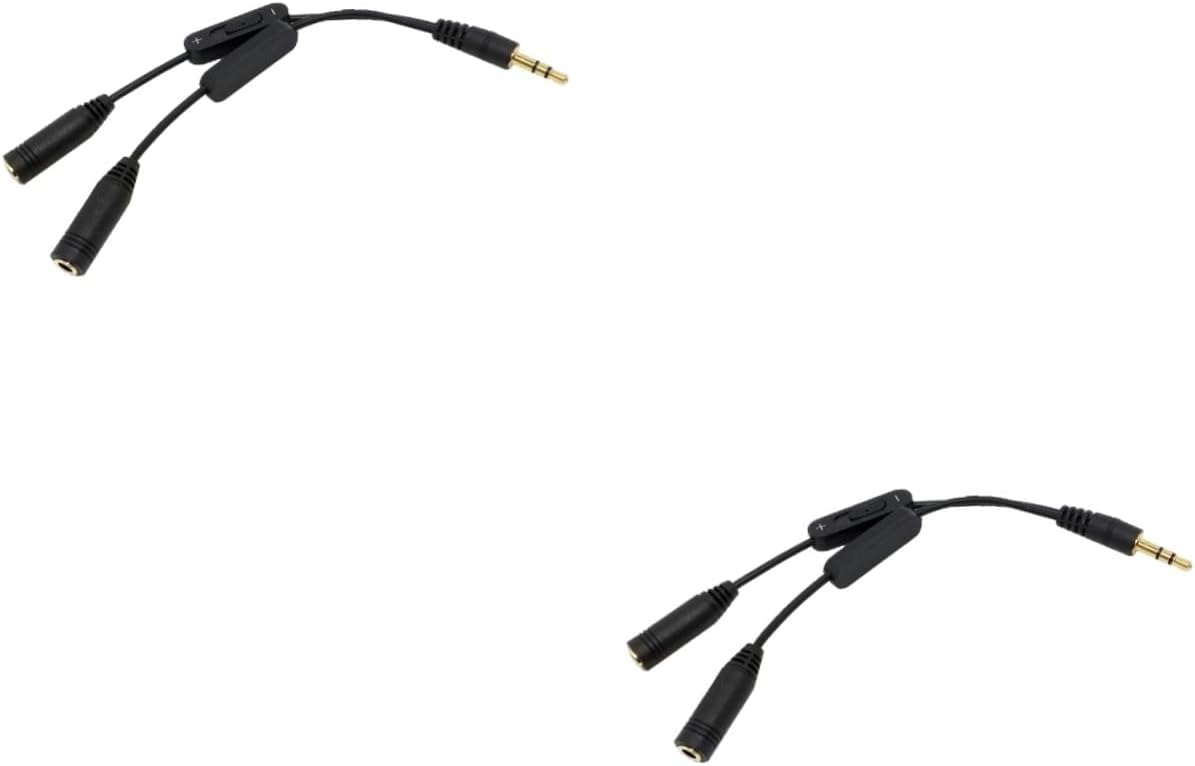 Adaptateur Spliteur Audio Subzonal - 3,5 mm Mascul à 2 Femelles