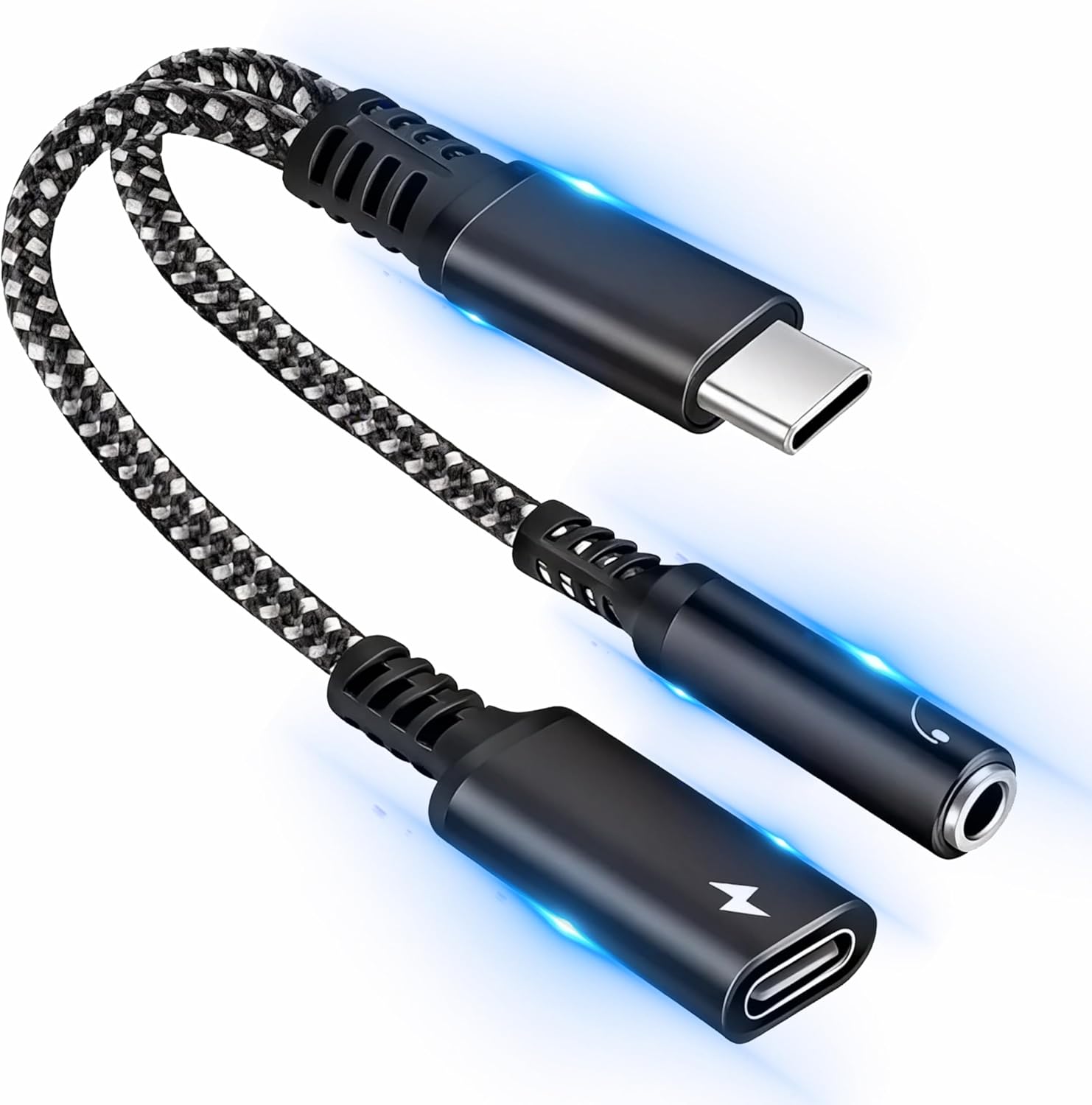 Subzonal USB-C to 3.5mm Jack Adapter with Quick Charge PD 60W
