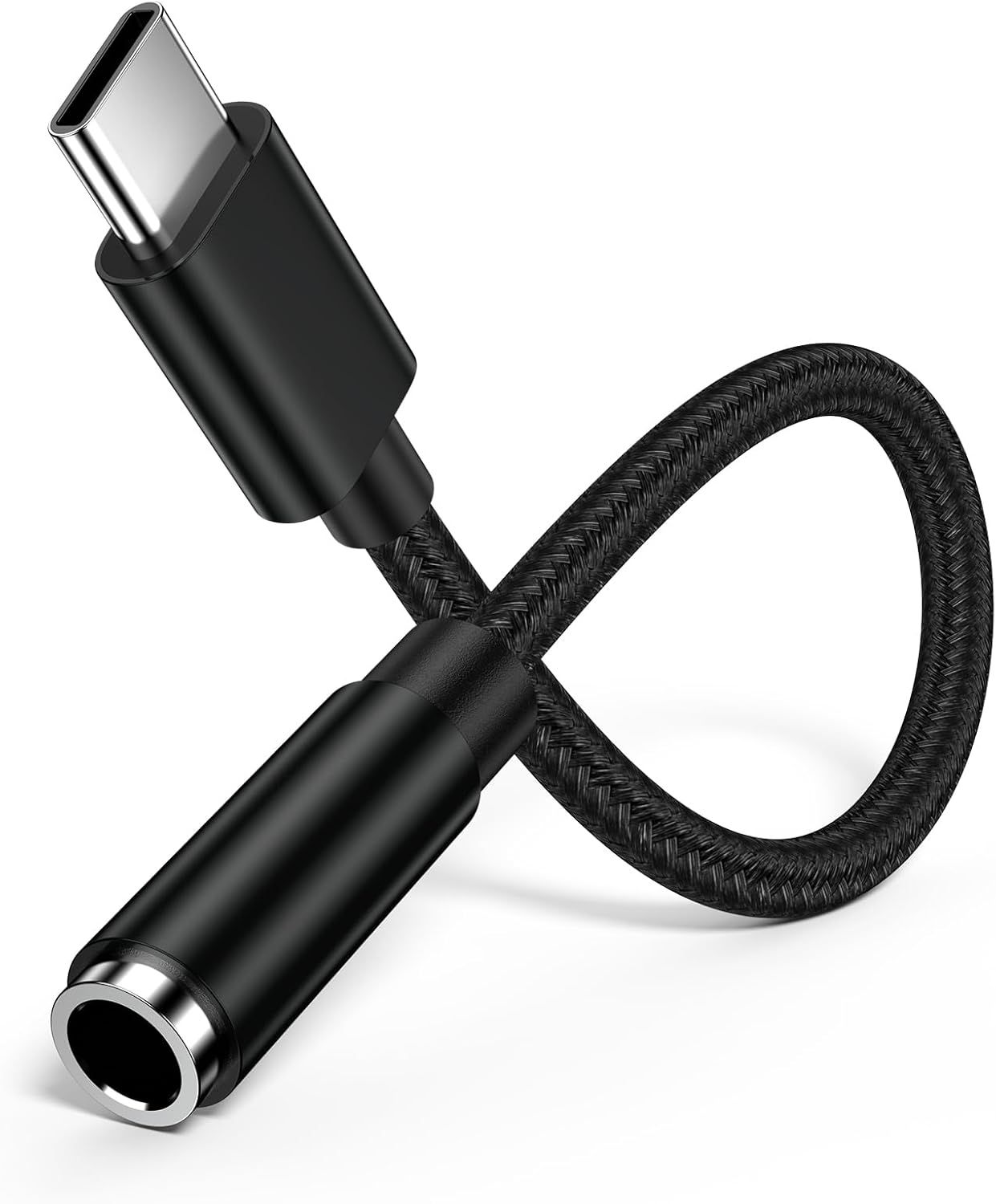 USB-C to 3.5mm Audio Adapter with DAC Chip