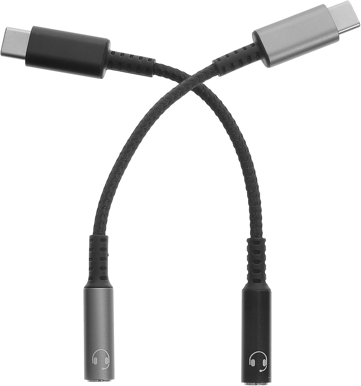 Adaptador de audio USB-C a 3.5 mm - 2 unidades